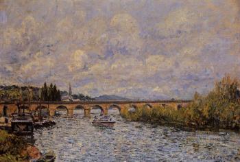 阿爾弗萊德 西斯萊 The Sevres Bridge 阿爾弗萊德 西斯萊 The Sevres Bridge